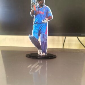 Personalized Cricket Player Miniature Standee