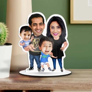 Personalised Party Family Caricature