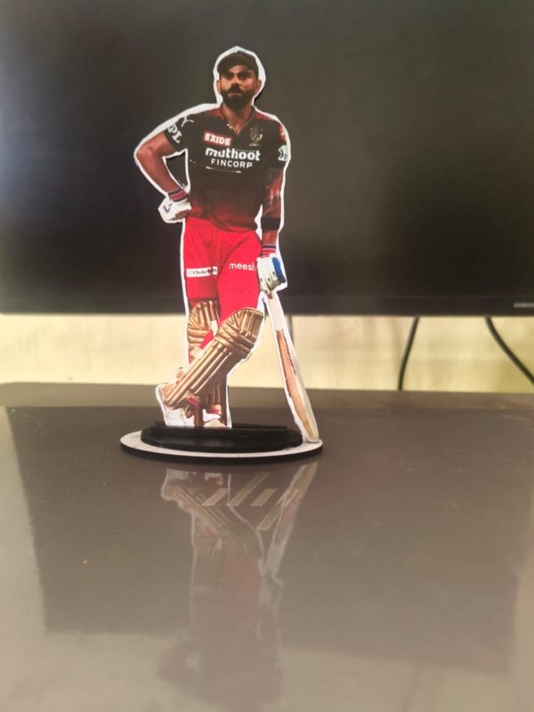 Personalized Cricket Player Miniature Standee - Image 4